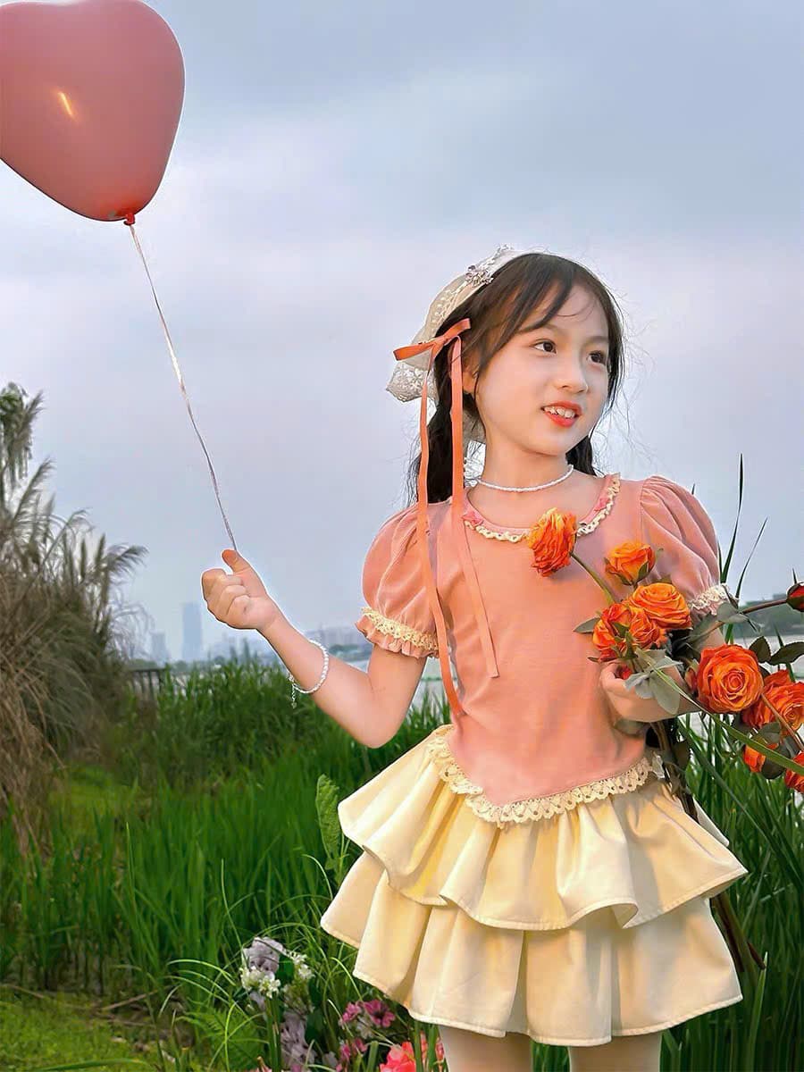 váy bé gái